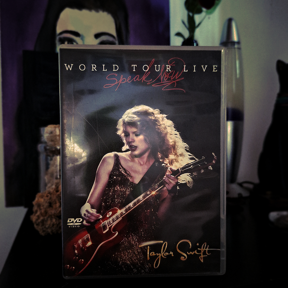 dvd taylor swift speak now world tour + poster | Shopee Brasil