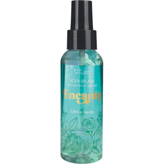 BODY SPLASH ENCANTO SUAVE FRAGRANCE COSMÉTICOS CORPORAL CÍTRICO VERDE