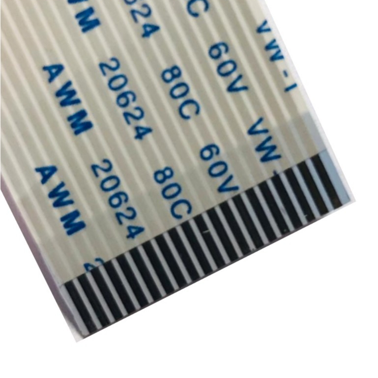 Cabo Flat 20 Vias Normal 15cm X 2,1cm - AWM | Shopee Brasil