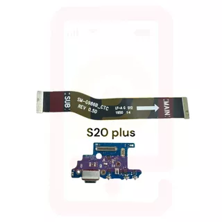 Placa De Carga + Flex Main Galaxy S20 Plus