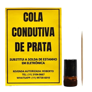 Cola Condutiva De Prata Para Reparo Trilha Desembaçador Traseiro