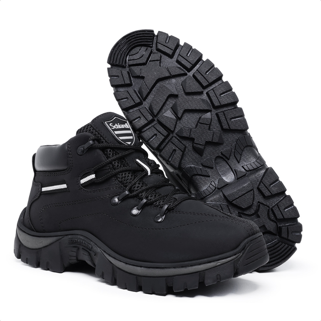 Botina Cano Curto Masculina Para Trabalhar Tratorada Casual | Shopee Brasil