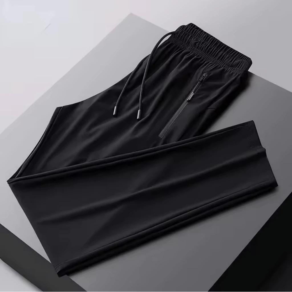 Calça Jogger Dry Fit Tecido Gelado Furadinho Leve Praticar Esportes