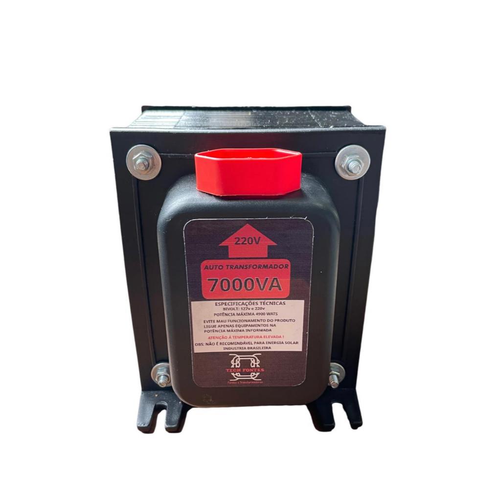 Transformador 7000va Tomada 20a Bivolt - 4900w Para Ar condicionado ...