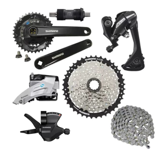Kit Relação Shimano Acera 2x8v 36/22d K7 11/40d c/ trocador