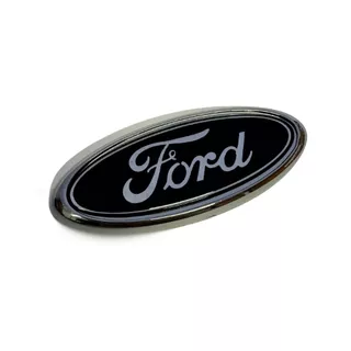 Emblema logo Ford Oval para Grade c/ encaixe – Carros ford 97 a 03 (linha zetec moderna) – 89x36x7mm