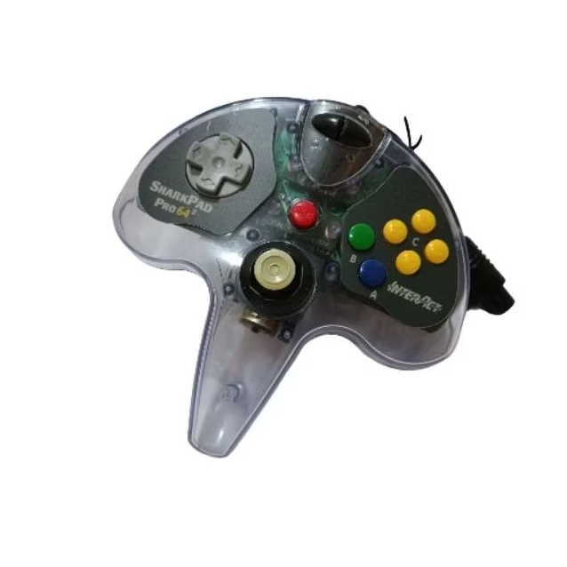 CONTROLE PARA NINTENDO 64 - SHARK PAD PRO 64 2 (USADO).