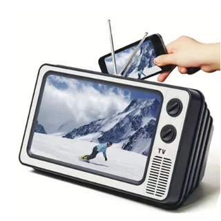 Amplificador De Tela Celular Telefone HD 12" Tv Retro Lente 3D Lupa de Smartphone