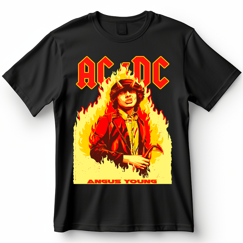 Camisa AC-DC Camiseta de Rock 100% Algodão Unissex | Shopee Brasil