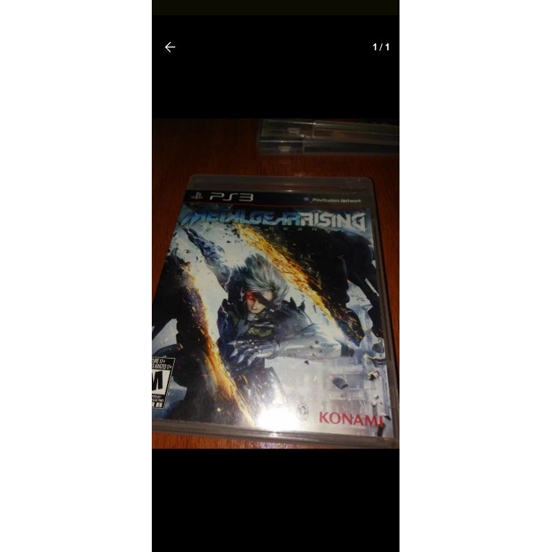 metal gear rising ps3