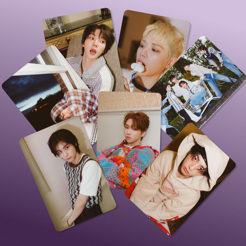 Kit Photocard BoyNextDoor 'HOW?' Frente e Verso (FANMADE) Kpop