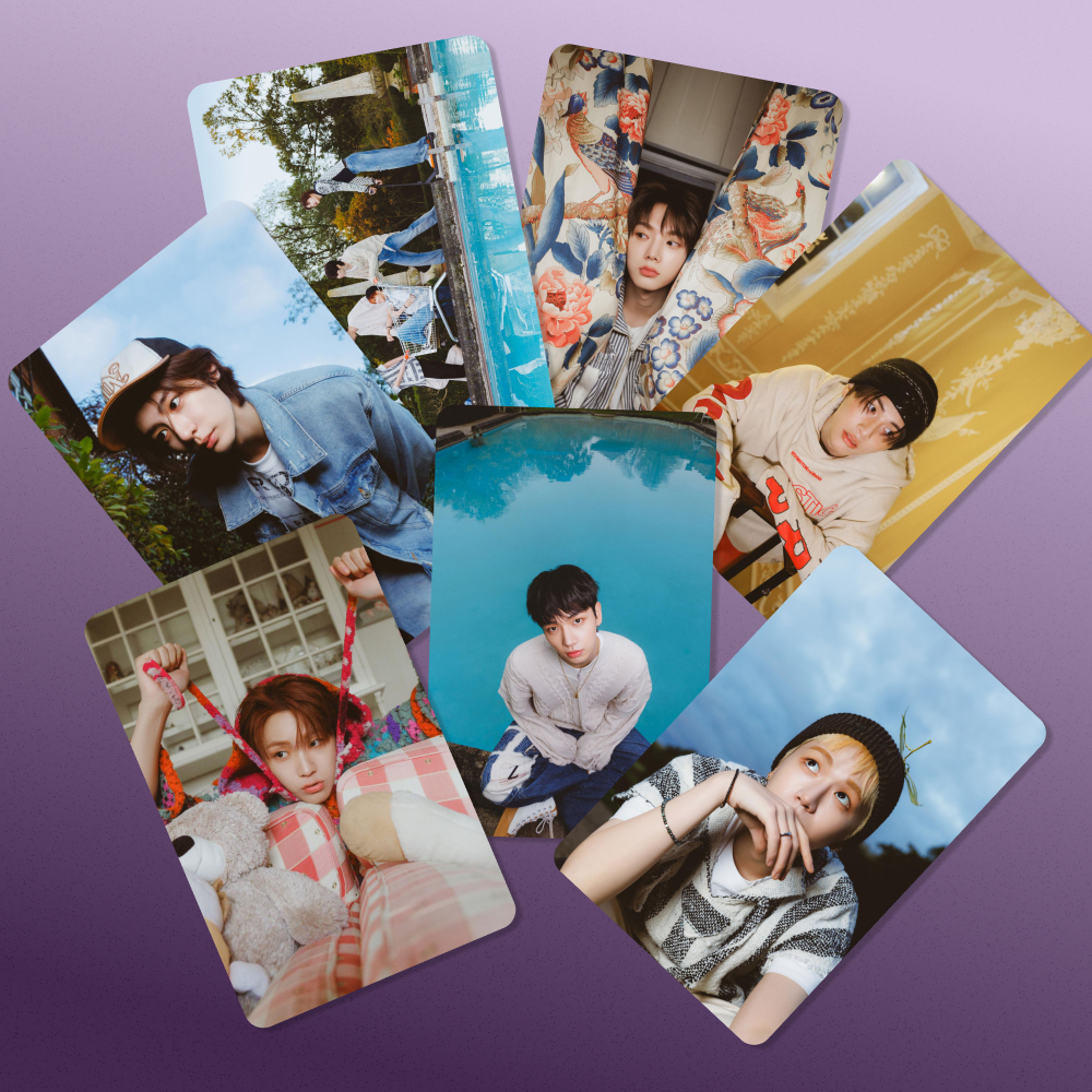 Kit Photocard BoyNextDoor 'HOW?' Frente e Verso (FANMADE) Kpop