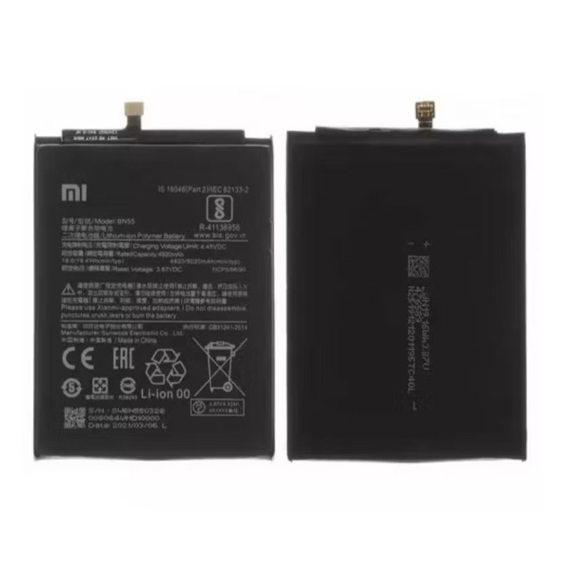Bat Redmi Note 9s - Bn55 original com garantia-Envio no mesmo dia ...