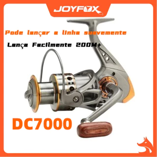 Carretel Molinete Dc 7000/4000/2000 Pesca Pesada 10kg Grande 5.2:1 JOYFOX