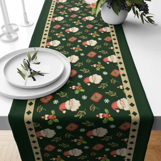 Trilho Caminho de Mesa Natal 200cm x 40cm