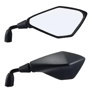 Par Espelho Retrovisor Kawasaki Z400 Haste Média Curta z900 Z1000 Rosca Honda RET-015 G76 em Oferta na Shopee