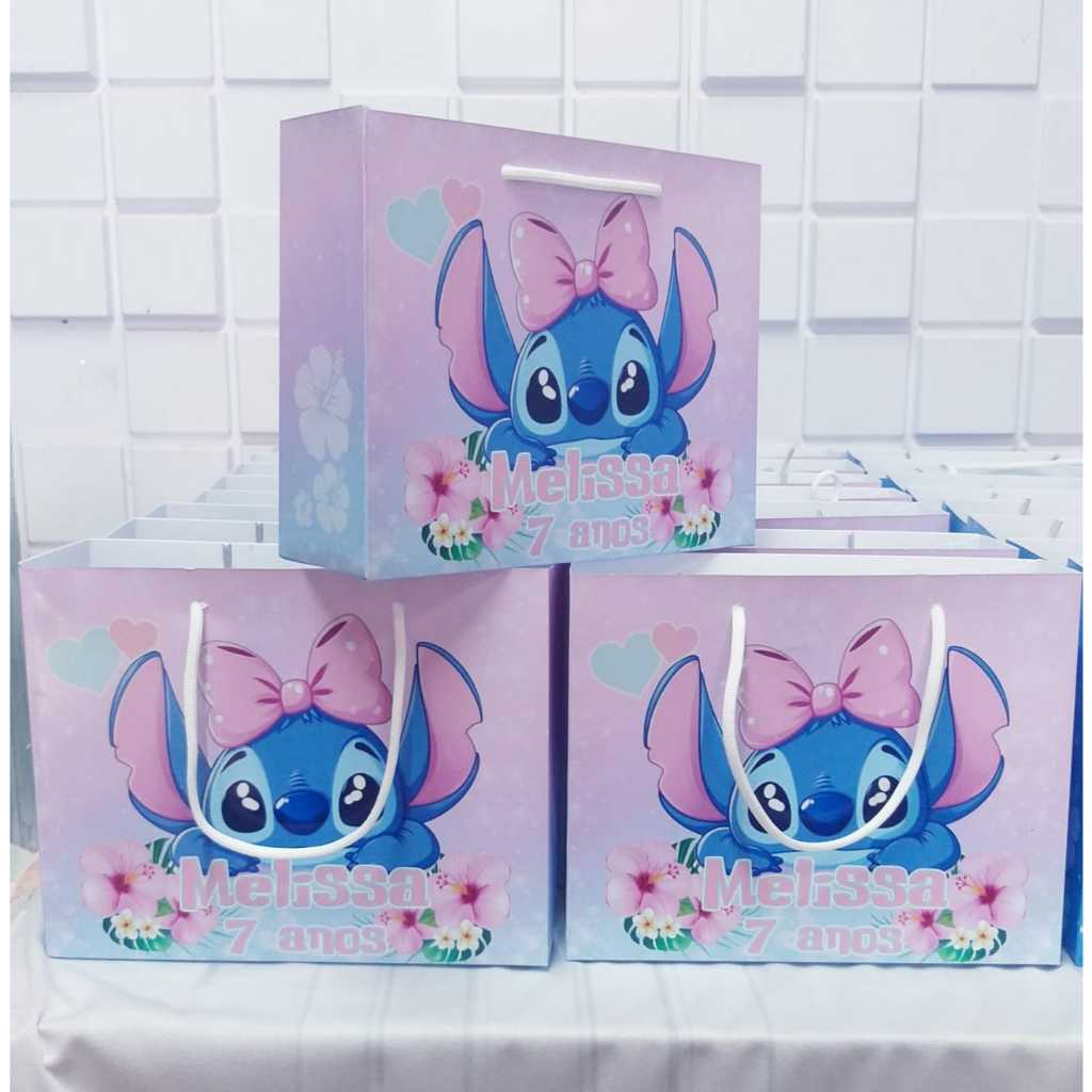 Sacolinha Saquinho Surpresa Personalizada Stith Lembrancinha Festa ...