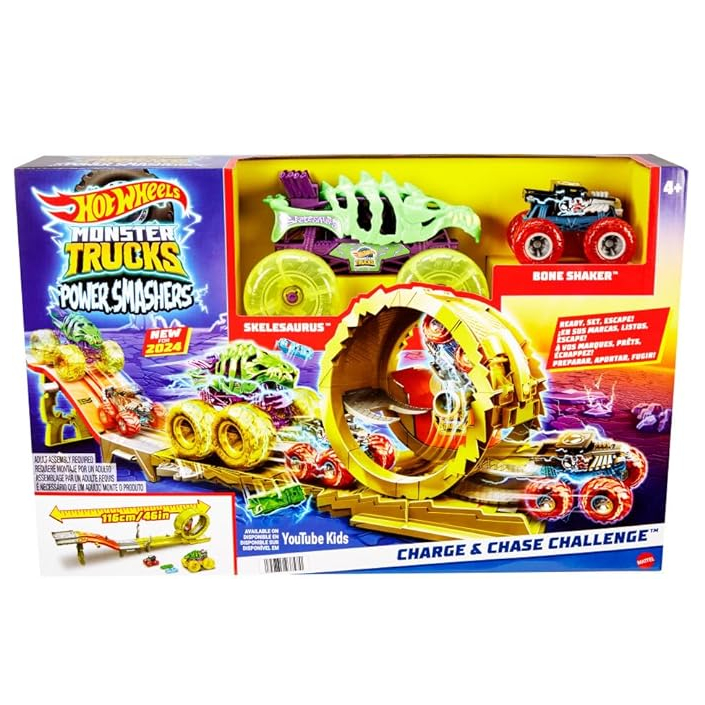 Hot Wheels Monster Trucks Pista Arena Energia de Demolição HXT05