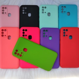 Kit Capa + Película 3D Para Samsung Galaxy M31 / M21s Capinha Aveludada