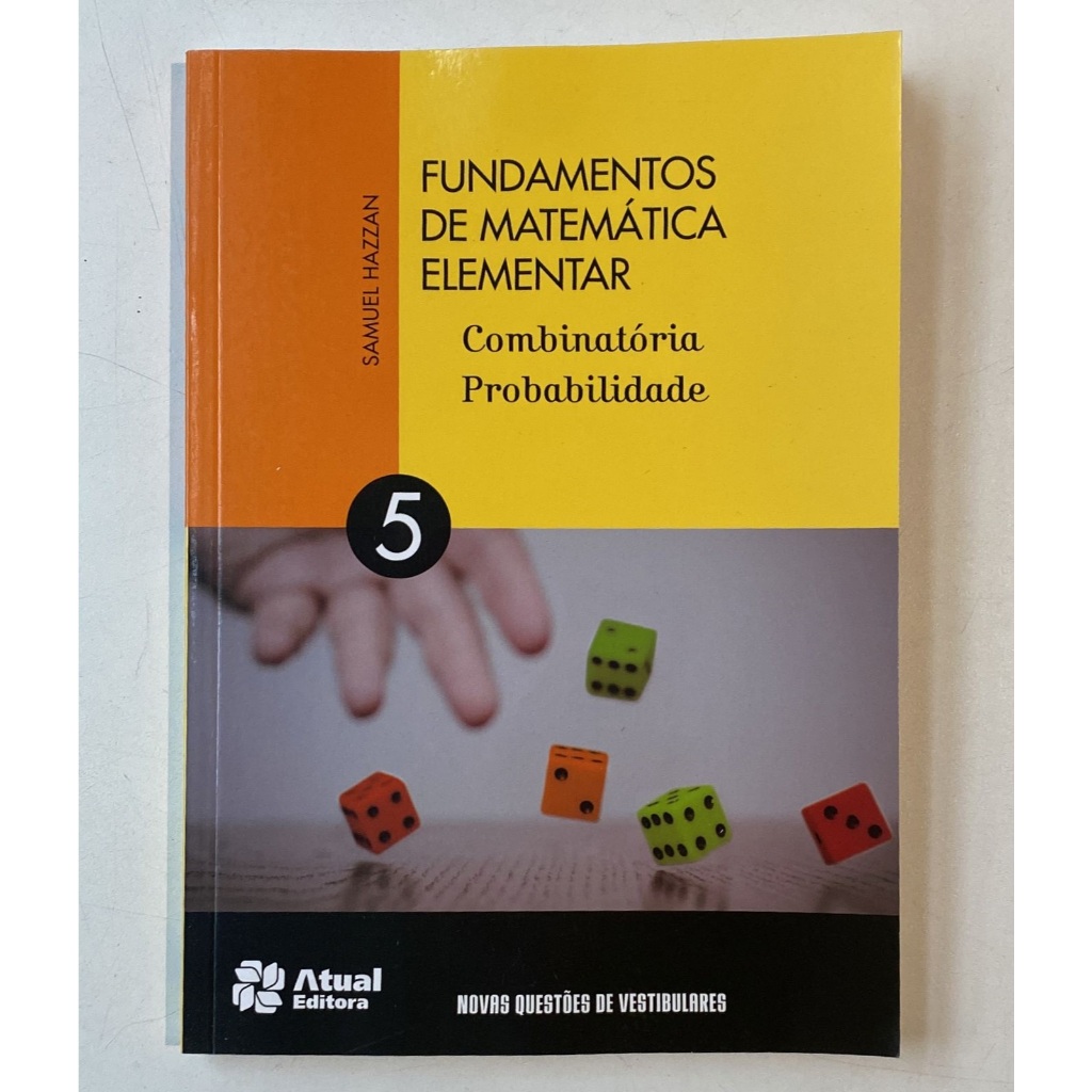 Fundamentos de Matemática Elementar - Volume 5 - Samuel Hazzan | Shopee ...