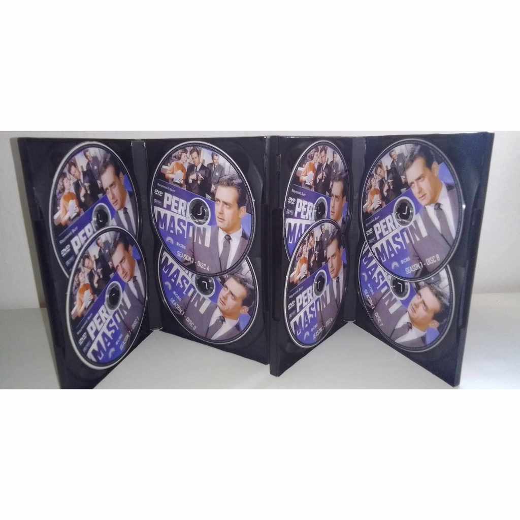 SERIE DVD - PERRY MASON 1ª TEMPORADA COMPLETA SERIADOS ANTIGOS