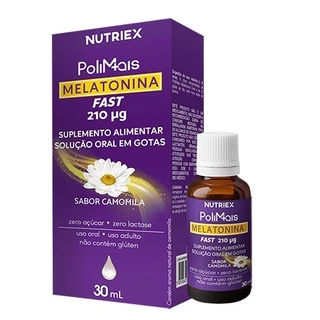 Melatonina Polimais Fast 30 ml Sabor Camomila