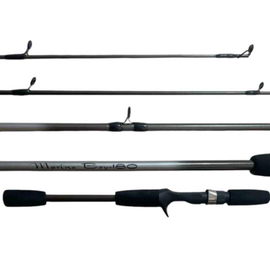 VARA PESCA MARINE BOY 1,80 Mtr. para carretilha. 2 partes. 6-12lb.