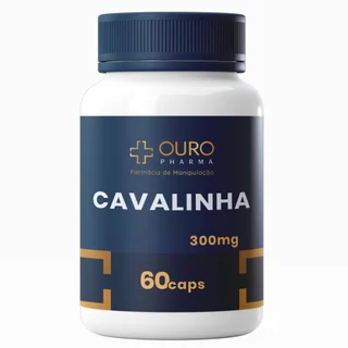 Cavalinha 300mg PURA em Cápsula Manipulado de Qualidade 60 ou 120 cápsulas