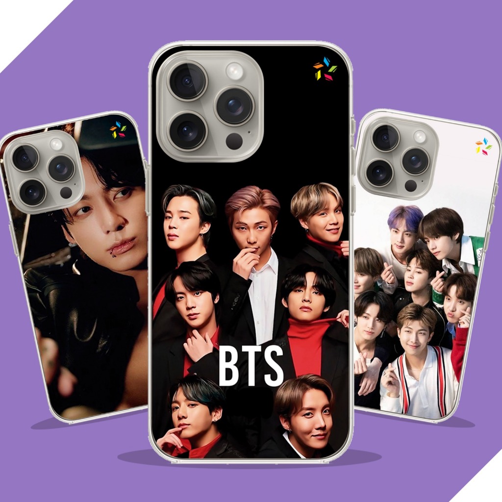 Capa Capinha Personalizada Anti Impacto Cole o BTS Bangtan Boys Army 