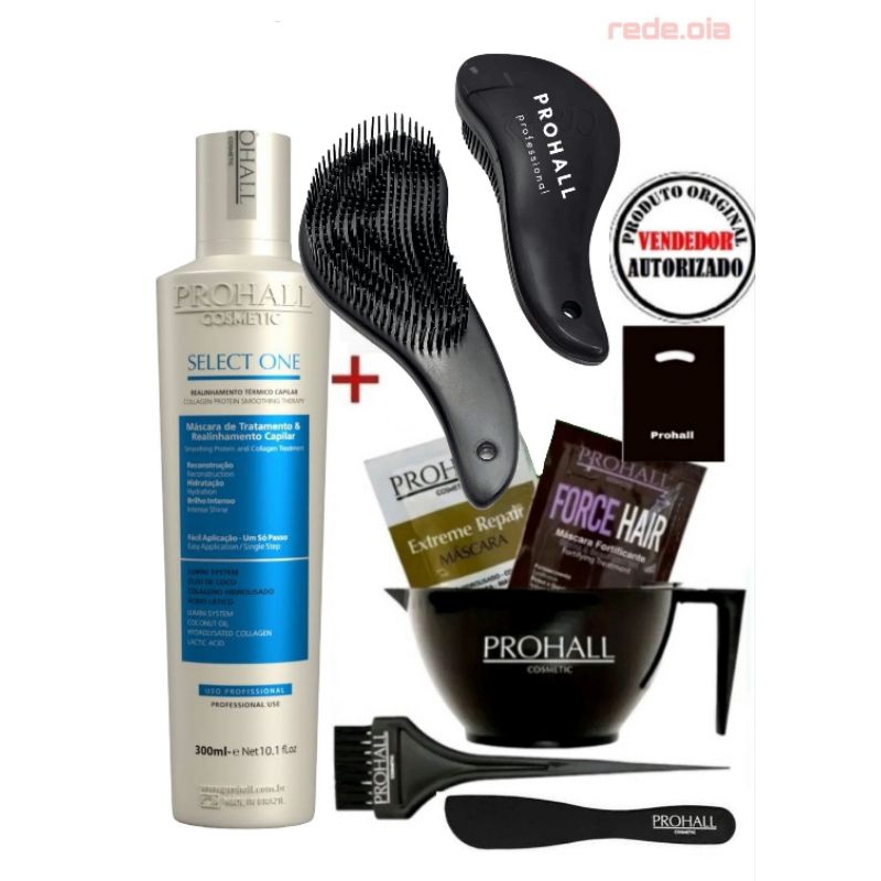 Prohall Select One 300ml Original COMPLETA M | Shopee Brasil