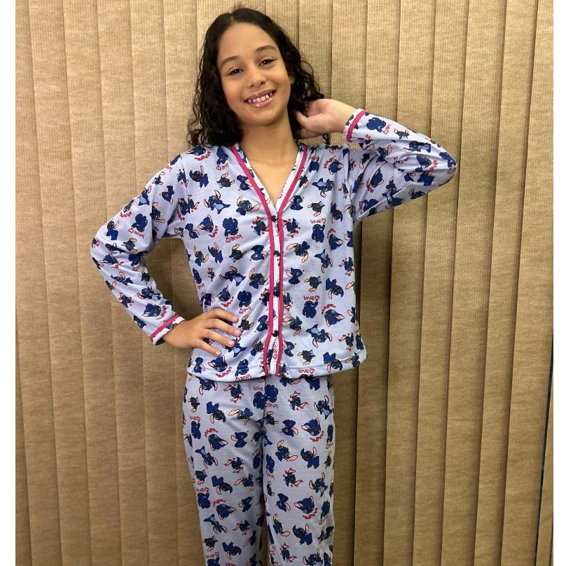 Pijama Infantil Inverno/ Pijama Frio Americano/ Conjunto Inverno inverno em Oferta na Shopee