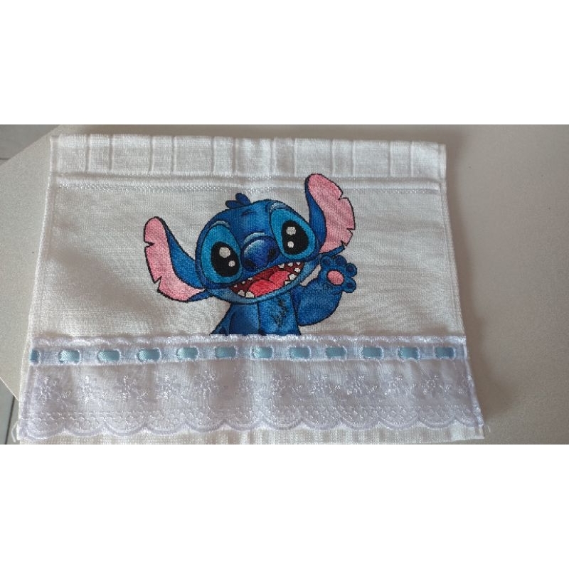 Toalhas de lavabo pintada a mão.