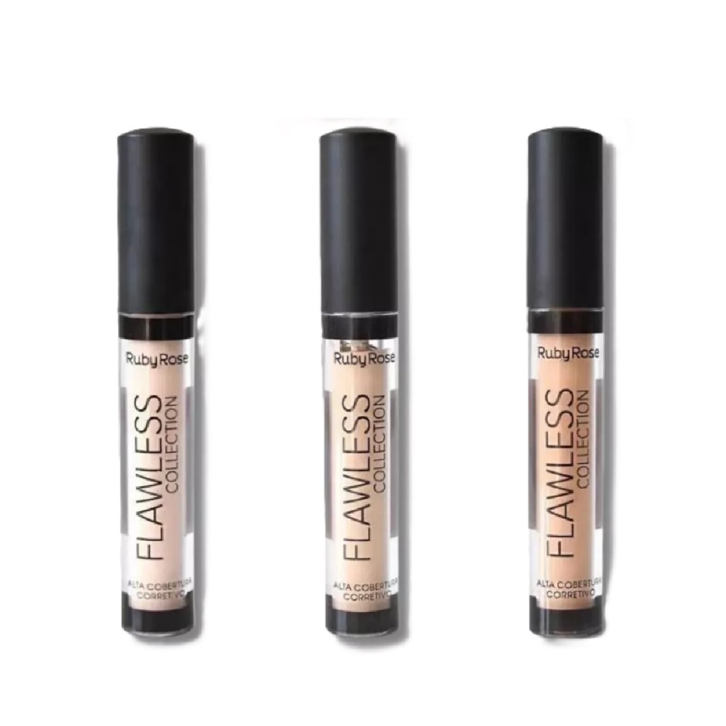 Corretivo Líquido Ruby Rose Flawless Collection Hb 8080 4ml Melu By ...