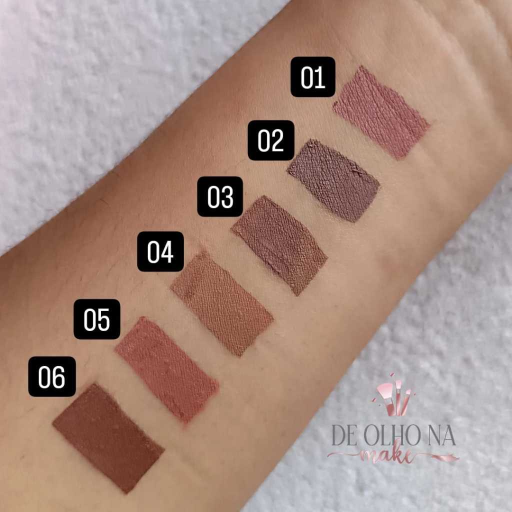 Tasmyne nude Batom Líquido Matte Nudes & Marrons - Jasmyne | Shopee Brasil