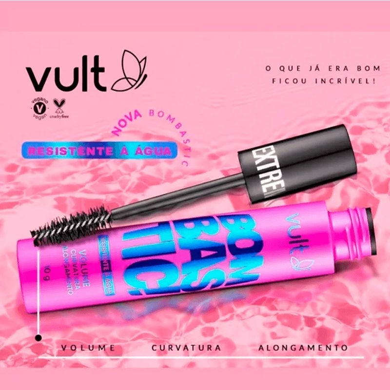 Máscara de Cílios Vult Extreme Bombastic 10g | Shopee Brasil