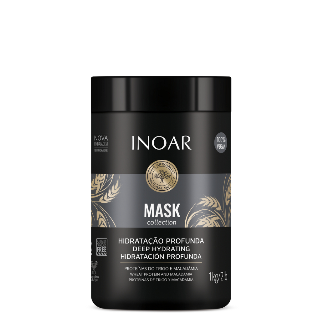 Inoar Mask Máscara Hidratante Capilar 1kg | Shopee Brasil