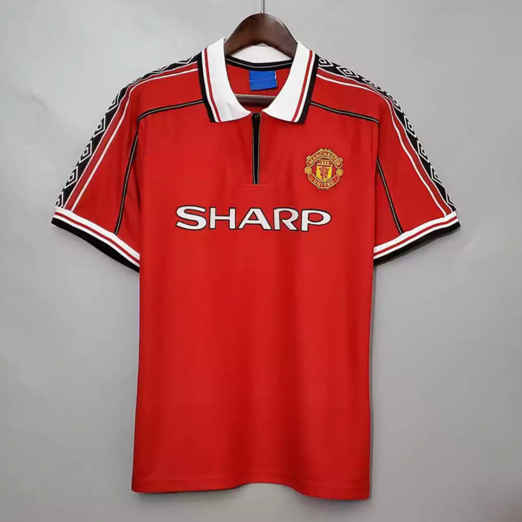 Camisa Time Futebol Retrô Vermelha United Edição Retrô Antiga - Envio Imediato