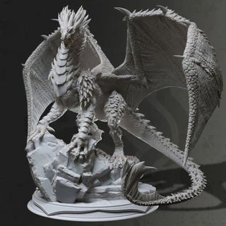 Miniaturas RPG - Dragão - Wyvern - Tarrasque