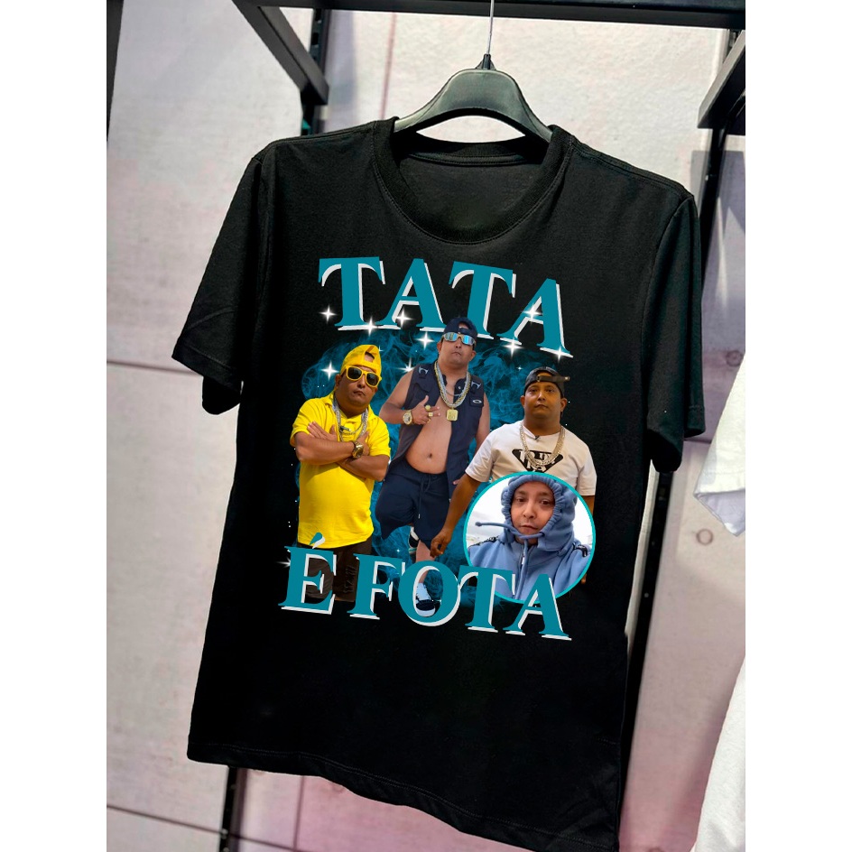 Camiseta Engraçada Do Tata É Fota Ixteci Vo Nada Uvinha Ave