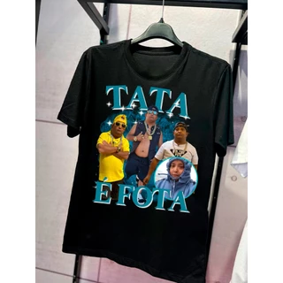 Camiseta Engraçada Do Tata É Fota Ixteci Vo Nada Uvinha Ave