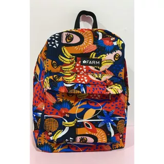 🎒 Mochila Farm Floral Colorida 🌸
