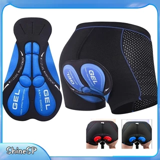 Calça Short Ciclista Com Gel Respirável À Prova De Choque 5d/3d PRONTA ENTREGA
