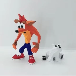 Crash Bandicoot impressão 3d