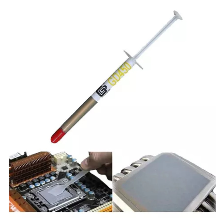 Pasta Termica Gd450 2.0w/mk Ps3 Ps4 Xbox Cpu Placa de vídeo | Shopee Brasil