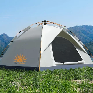 Barraca de Camping 200cm*200cm*135cm Tenda de Acampamento Pop-up Automática Portátil Para 3-4 Pessoas