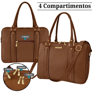 Bolsa Pasta Executiva Para Notebook Masculina Feminina Faculdade Trabalho