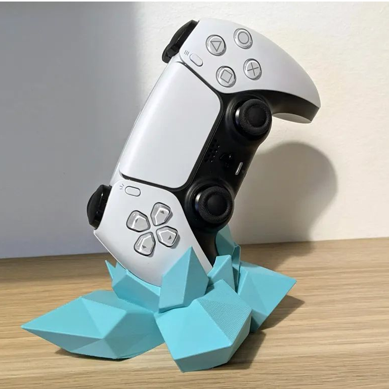 Suporte de Controle de PlayStation PS4/ PS5 / XBOX em Formato de Cristal