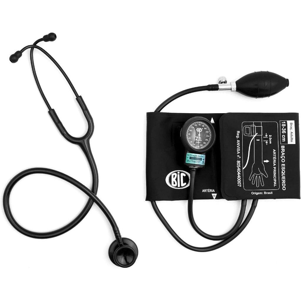 Conjunto de Aparelho de Pressão Adulto NEW INNOVA PLUS + Estetoscópio ...