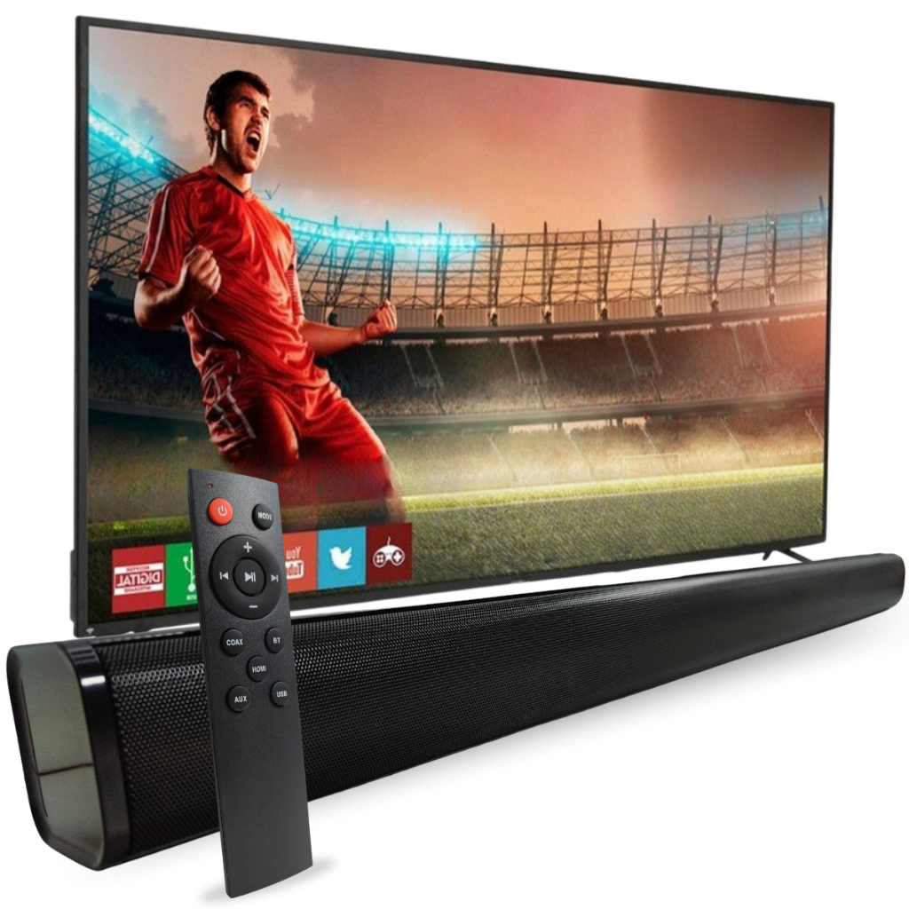 Caixa de Som Sound bar Bluetooth Home Teacher Som Tv Cinema P2 Soundbar Promoção