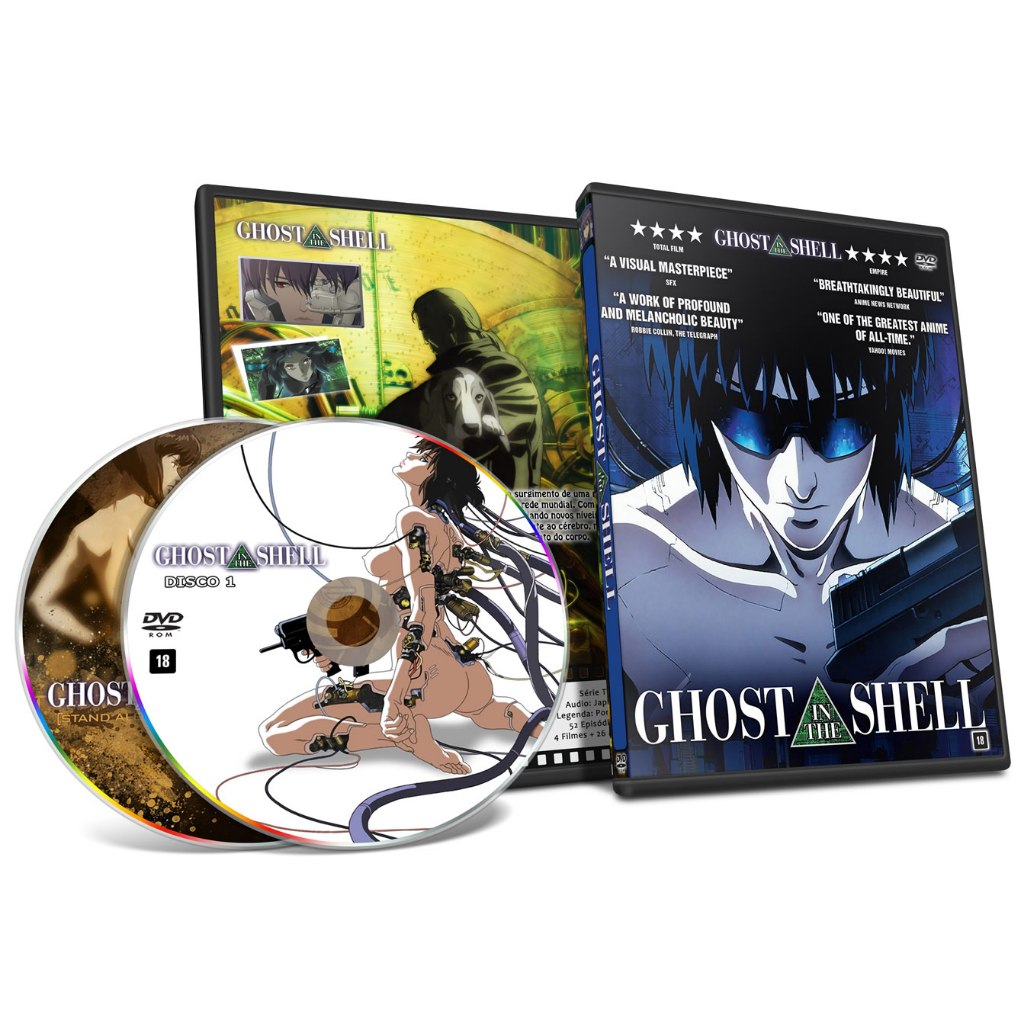 DVD Ghost In The Shell Legendado TV + Filmes Sem Censura | Shopee